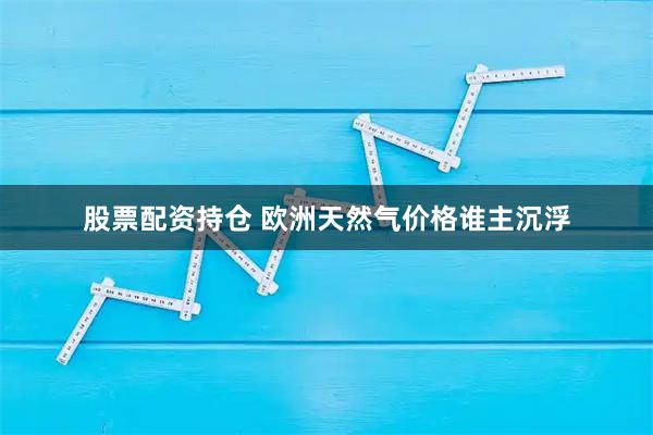 股票配资持仓 欧洲天然气价格谁主沉浮
